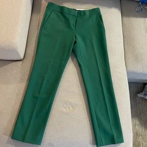 Ann Taylor Green Devin Fit Ankle Pants